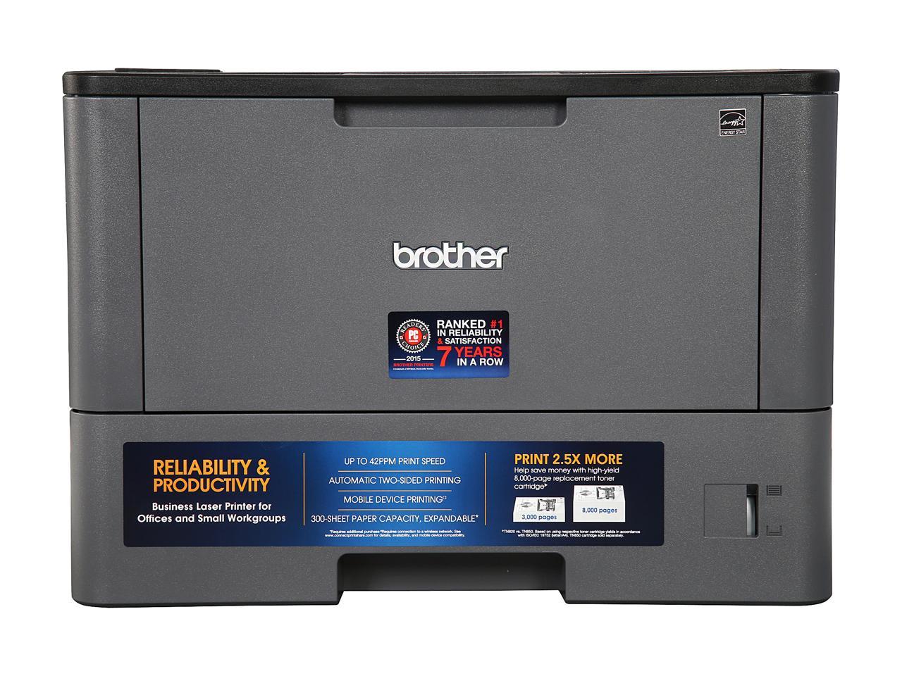 Настроить принтер brother hl l5100dn