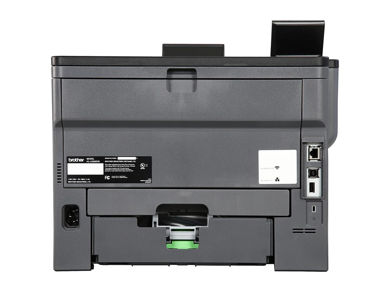 Brother HLL6300DW Wireless Monochrome Laser Printer with Mobile