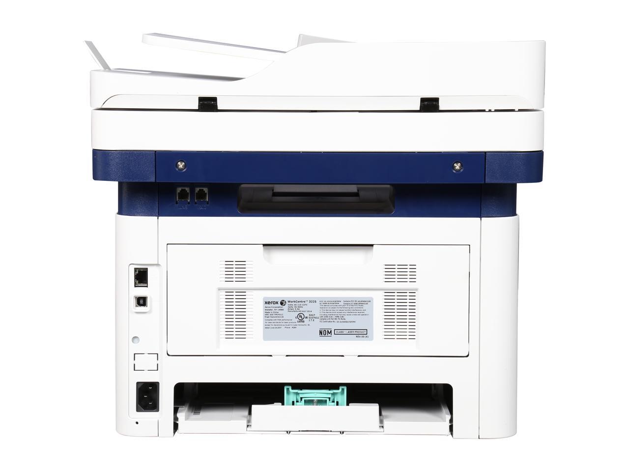 Xerox WorkCentre 3225/DNI Monochrome Duplex Wireless Multifunction ...