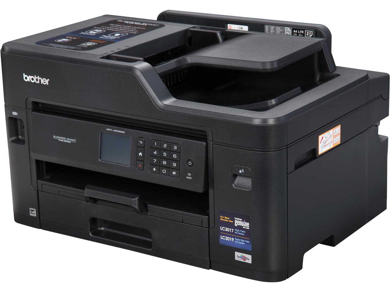 Brother MFC J5330DW All In One Wireless Color Inkjet Printer Automatic   28 120 020 Z01 