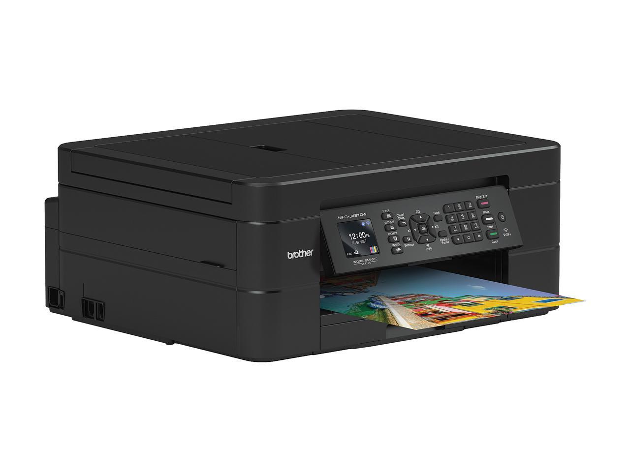 install printer brother mfc-8480dn wireless