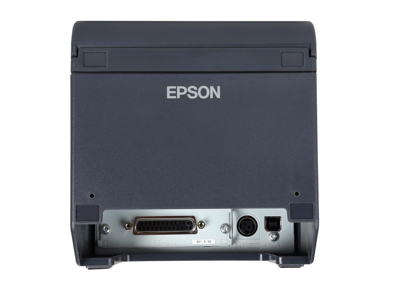 Epson Tm T20ii Single Station Thermal Receipt Printer Usb Serial Mpos Dark 882652148763 Ebay 7617