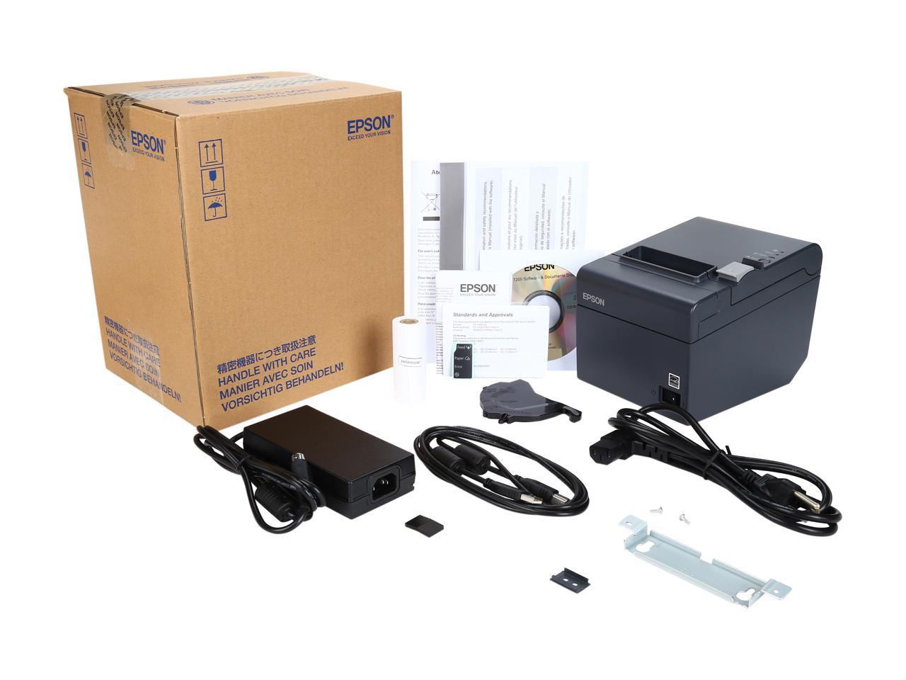 Epson Tm T20ii Single Station Thermal Receipt Printer Usb Serial Mpos Dark 882652148763 Ebay 1336
