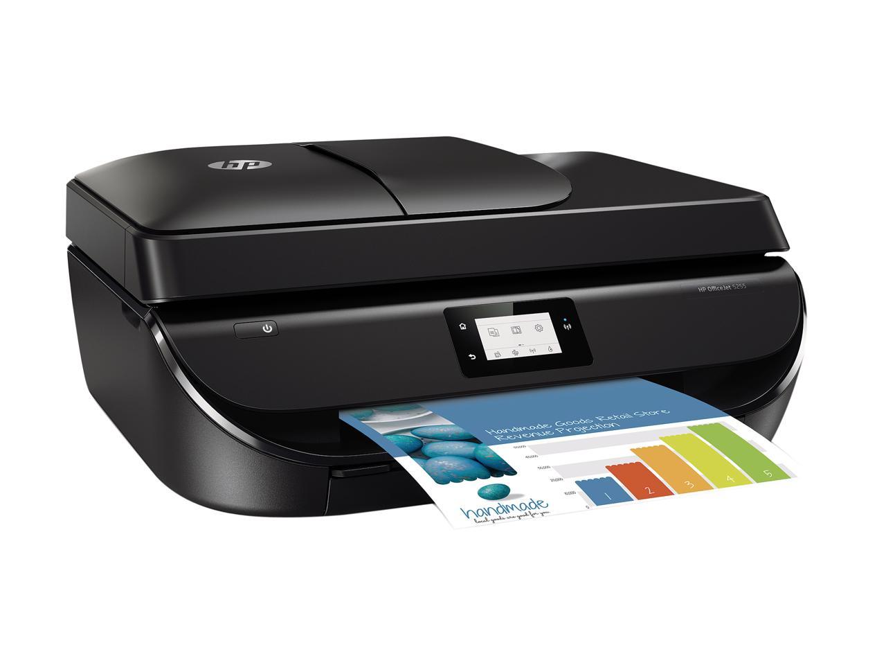 Hp Officejet 5255 Wireless Auto Duplex All In One Color Inkjet Printer