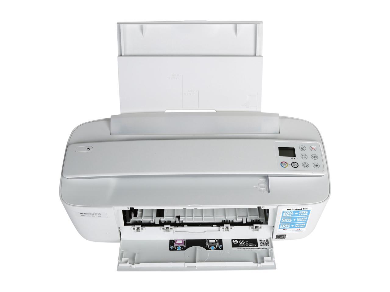 HP DeskJet 3755 All-in-One Wireless Color Inkjet Printer - Stone