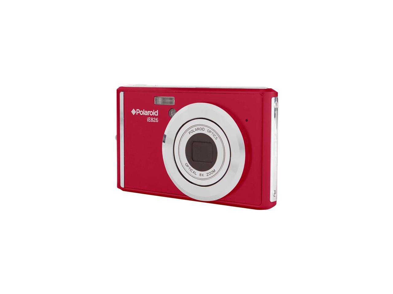 Polaroid iE826 Red 18 MP 8X Optical Zoom Digital Camera | eBay