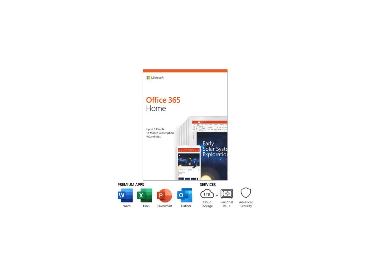 office 365 for mac subscription types