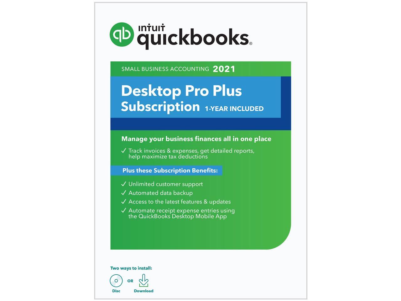 intuit quickbooks desktop pro plus 2019