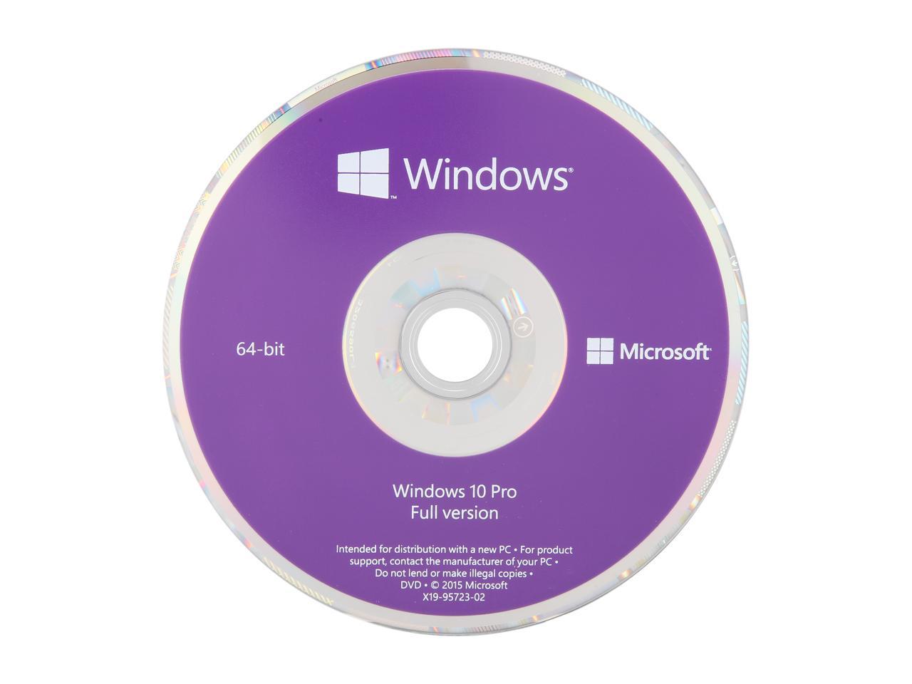 windows 10 pro 64 bit recovery disk download