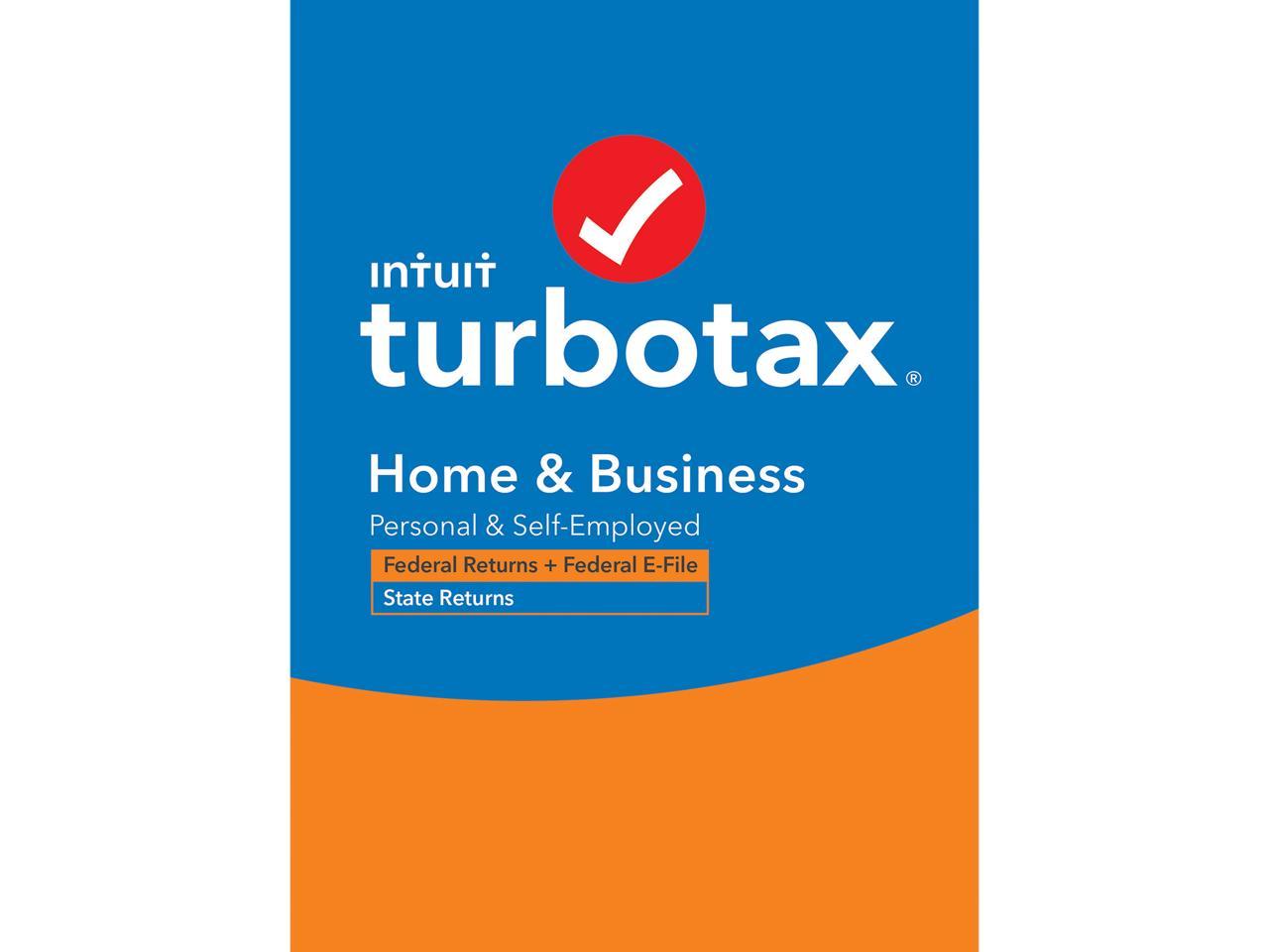 turbotax home and business 2020