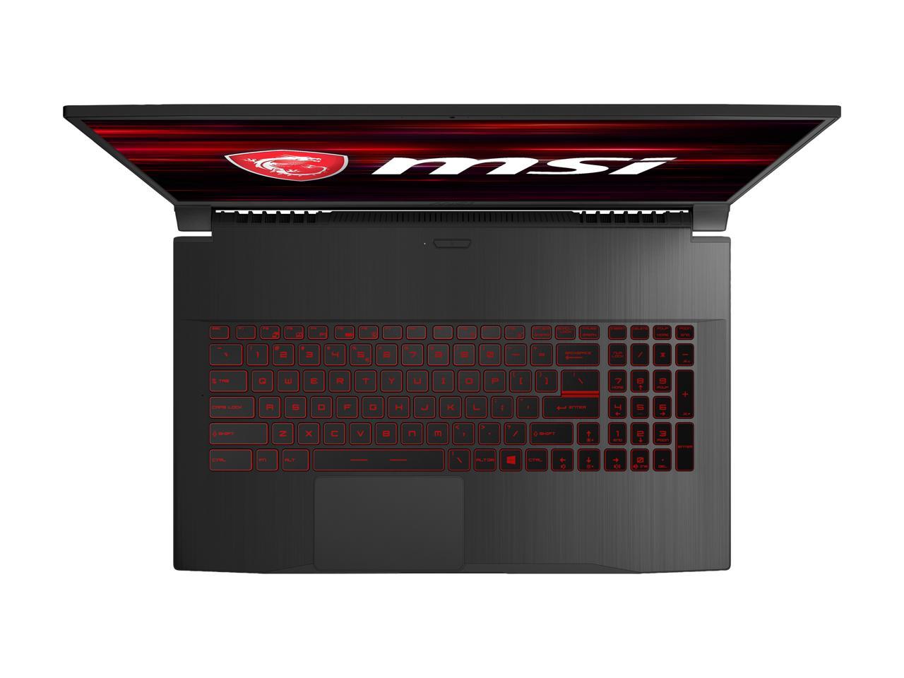 Ноутбук msi gf75 9scsr 454xru апгрейд