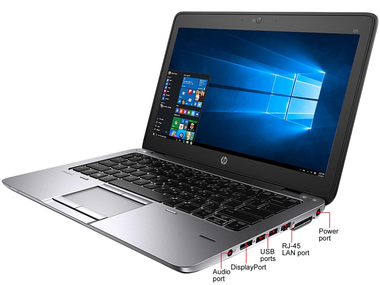 لپ تاپ استوک اروپایی HP EliteBook 725 G2 A8 BestLaptop4u.com