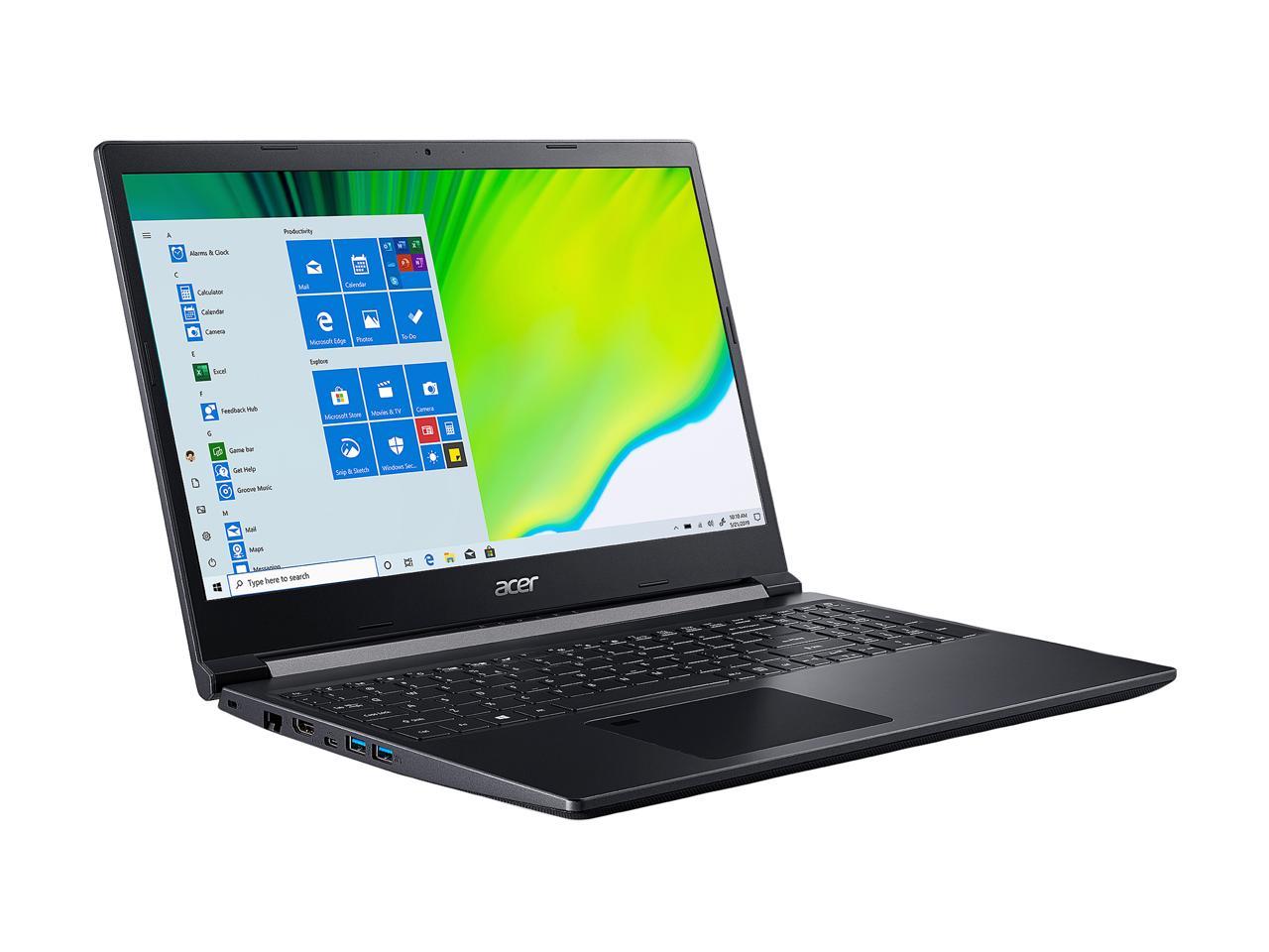 Acer aspire 7 gaming a715 75g или ноутбук asus tuf fx506hc hn105 90nr0724 m02760