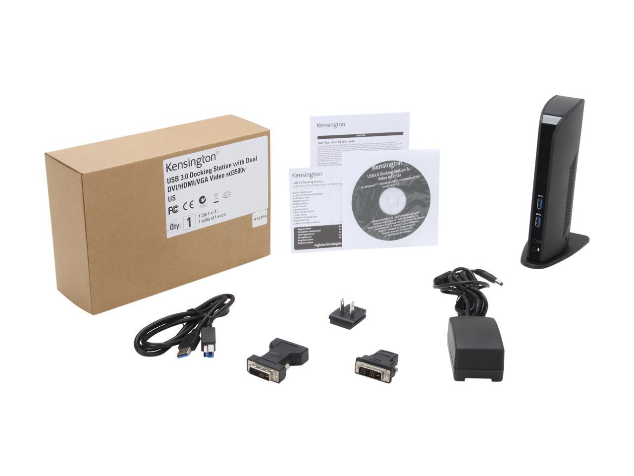 kensington usb docking station driver