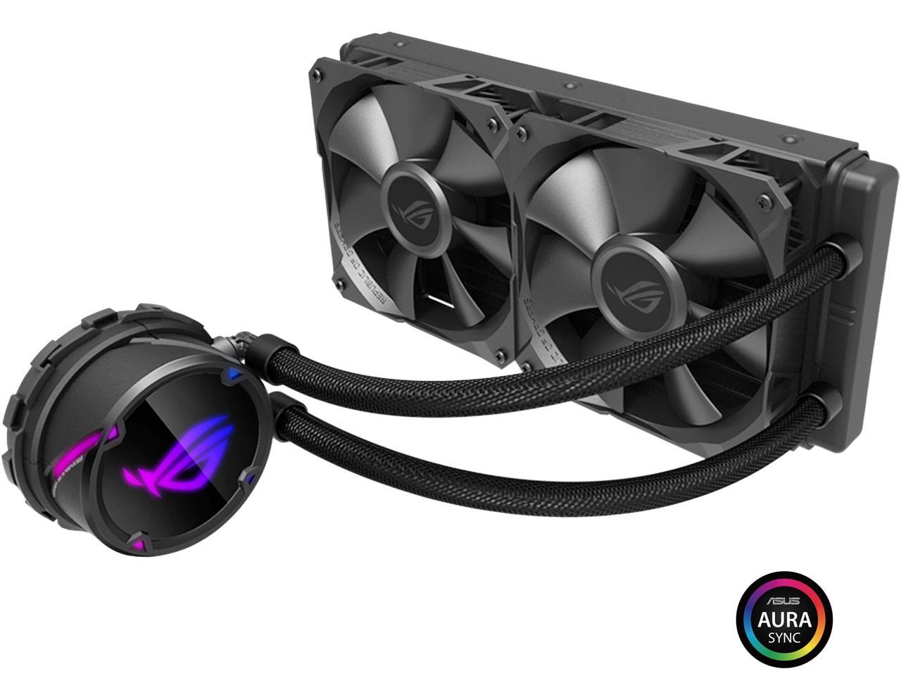 Asus Rog Strix Lc Rgb Aio Liquid Cpu Cooler Mm Radiator Dual My XXX
