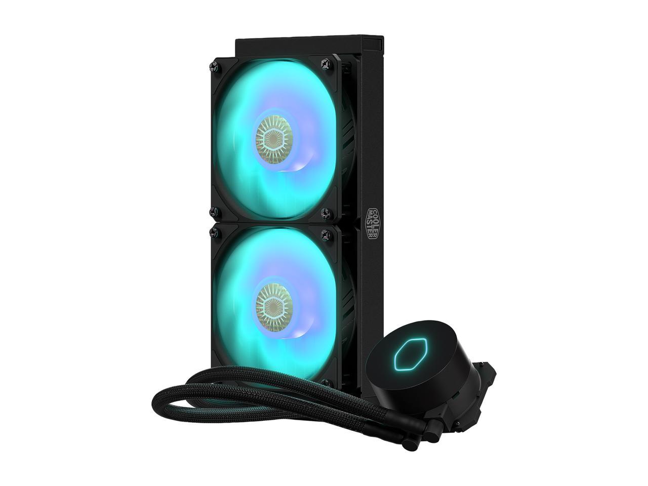 cooler master masterliquid ml240l rgb v2 liquid cpu cooler