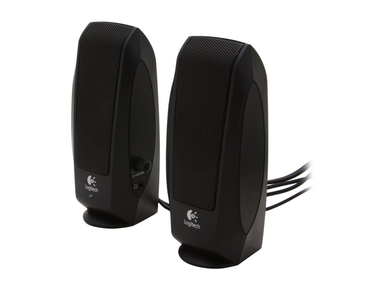 Logitech Logitech S120 2.0 Stereo Speakers S120 2.20 Watts (RMS) 2.0 Speaker Sys 97855045836 eBay