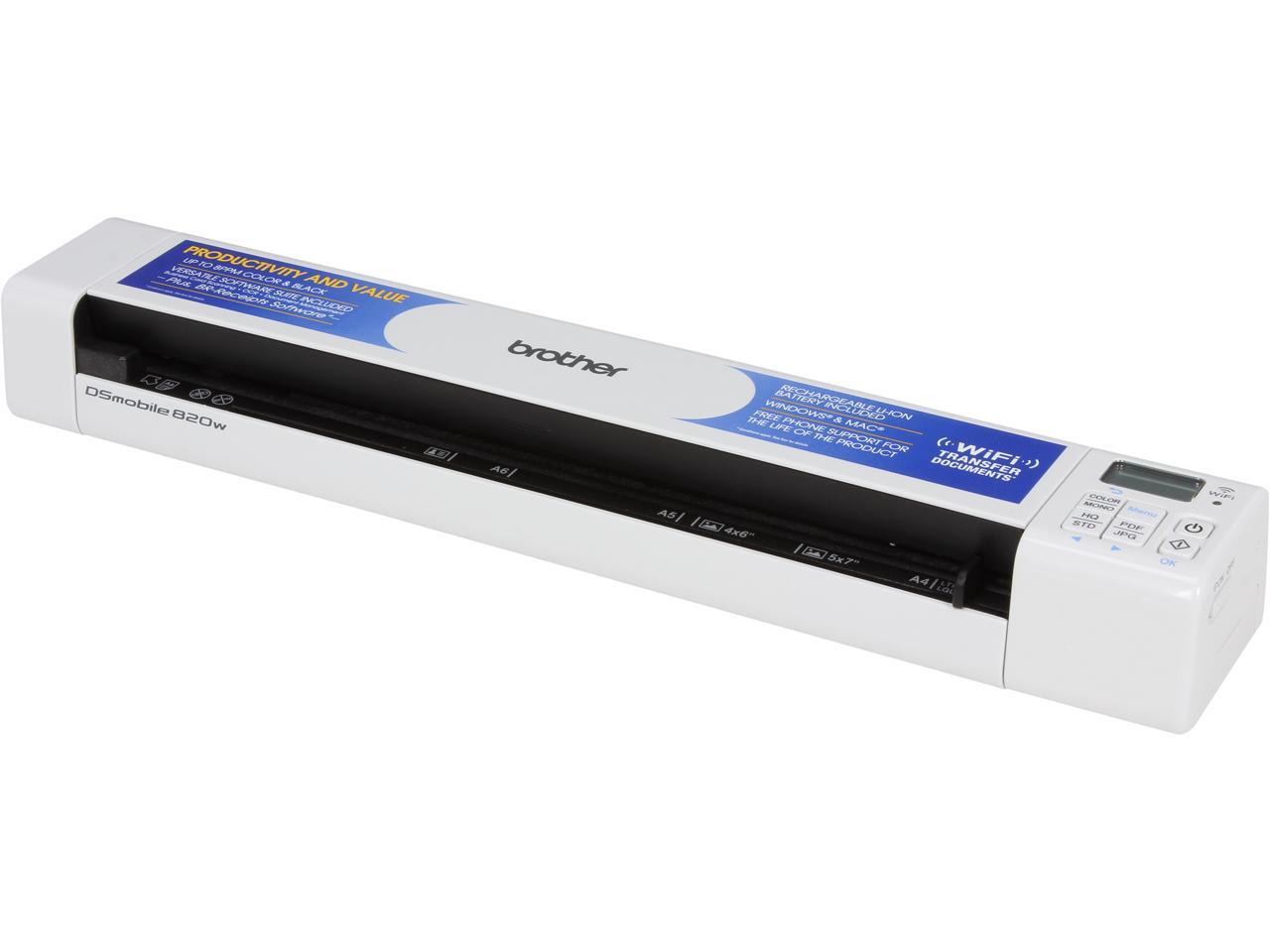Brother DSmobile 820W (DS820W) 24-bit color, 8-bit (256 levels) gray scale, 1-bi | eBay