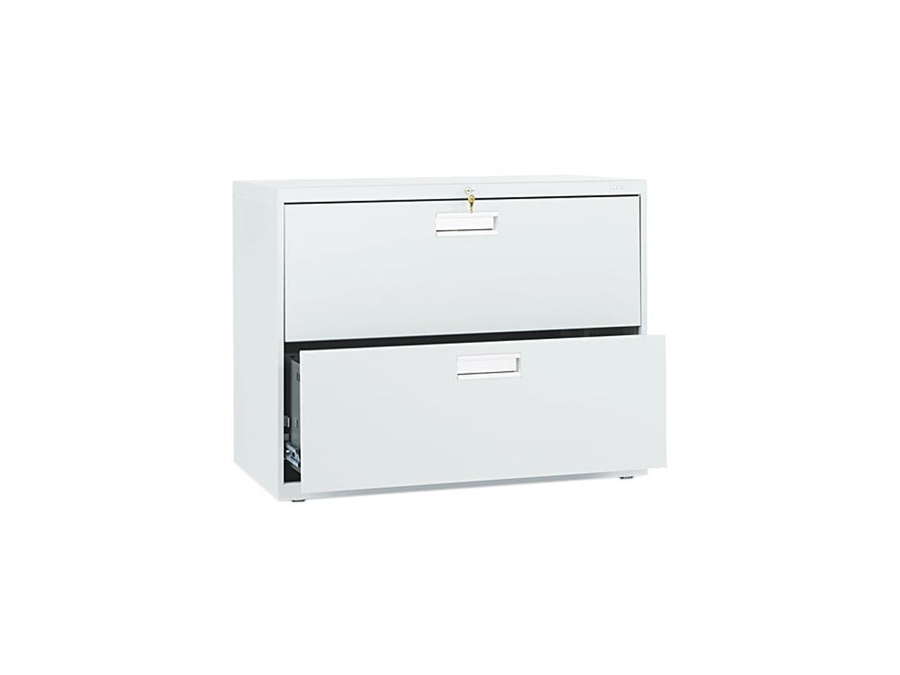 HON 682LQ 600 Series Two-Drawer Lateral File, Light Gray | eBay