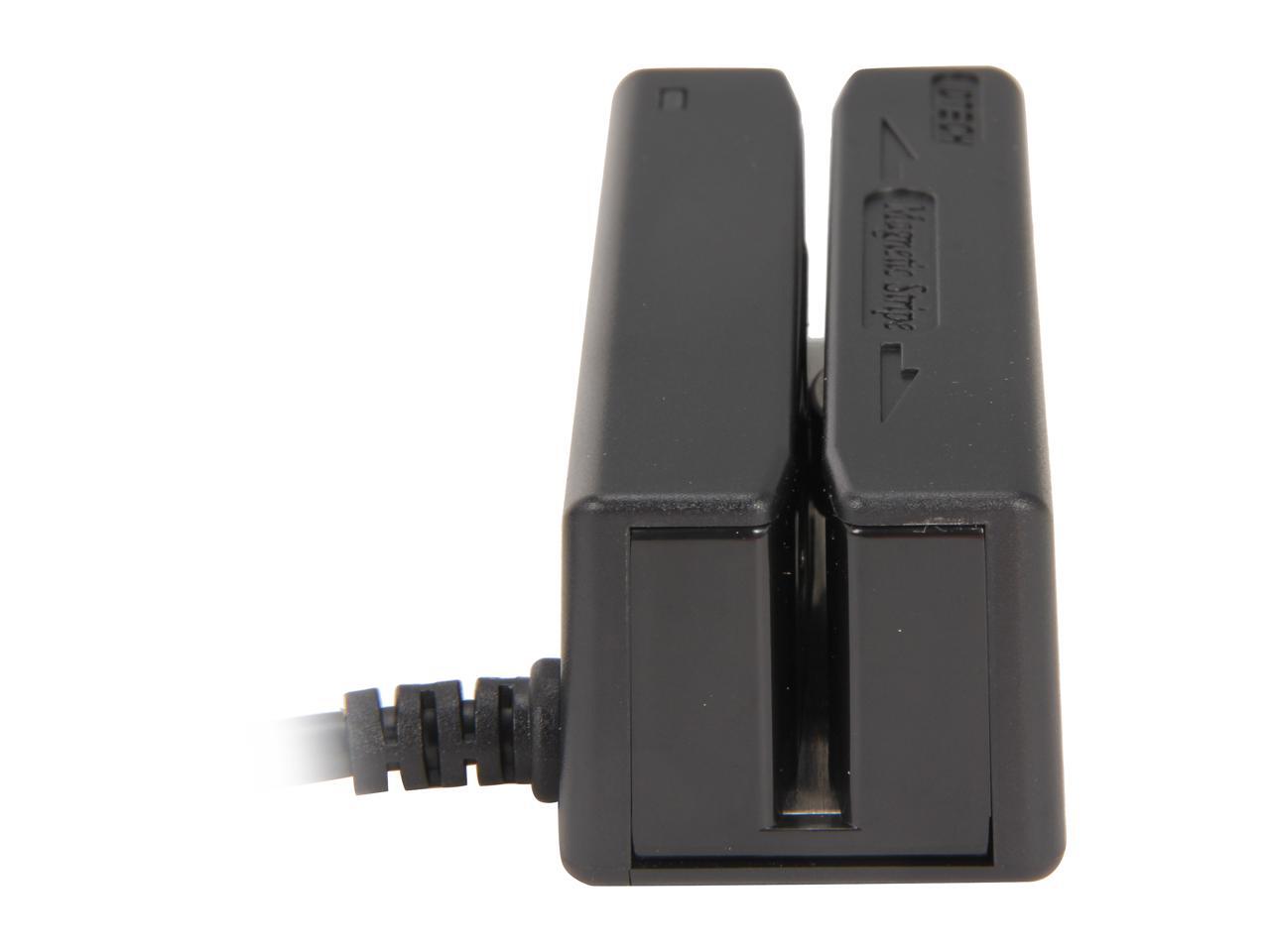 Codllyne IDMB-334133B MiniMag II MagStripe Reader, Track 1, 2, And 3 Usb Keyboard Emulation Black Small Footprint To Fit In Tight Places