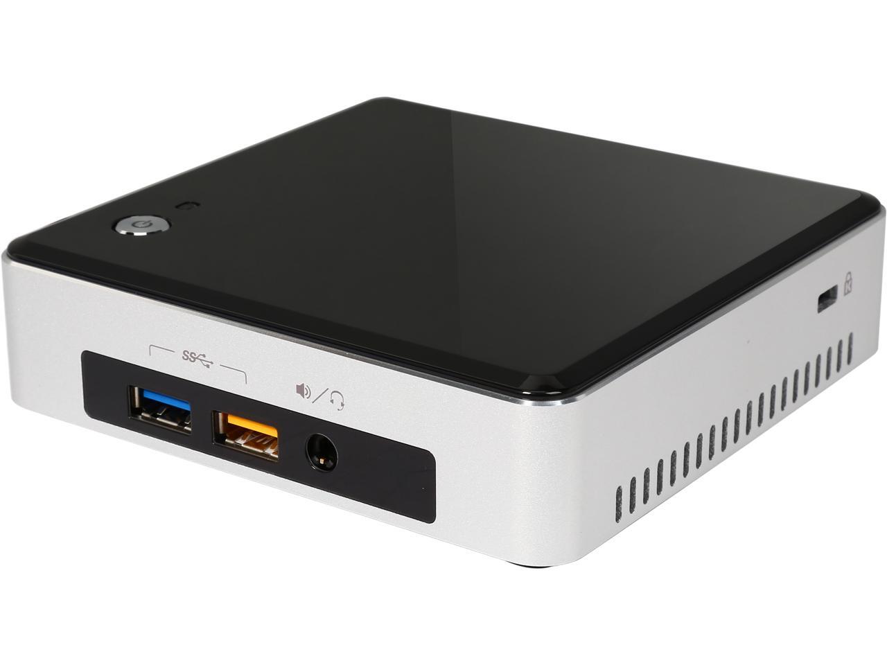 Intel NUC NUC5i3RYK, USB 3.0, Supports M.2 SSD card, Intel HD Graphics