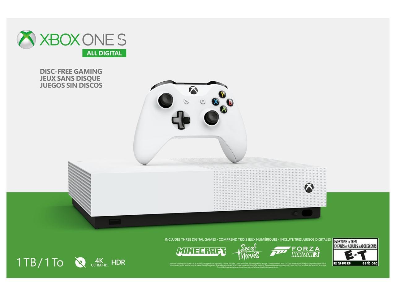 Xbox One S AllDigital Edition 889842443387 eBay