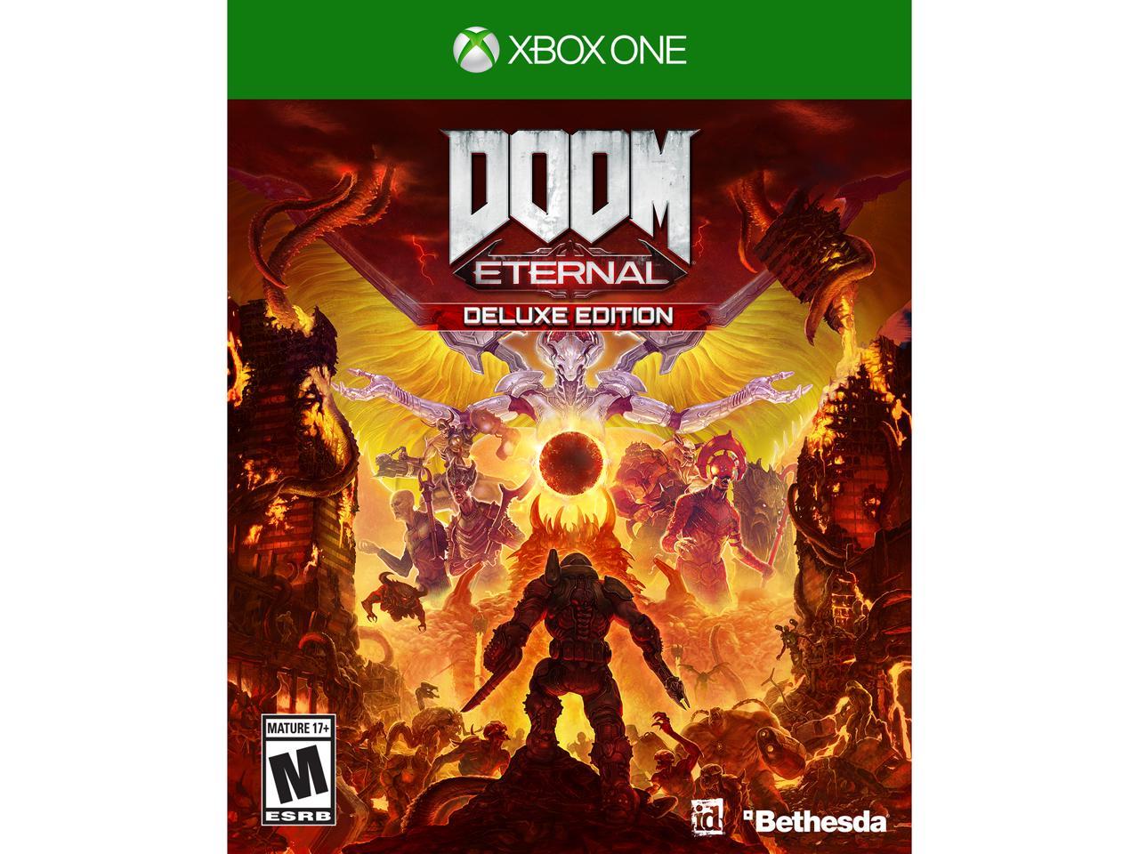 Doom Eternal Deluxe Edition Xbox One 93155174610 Ebay