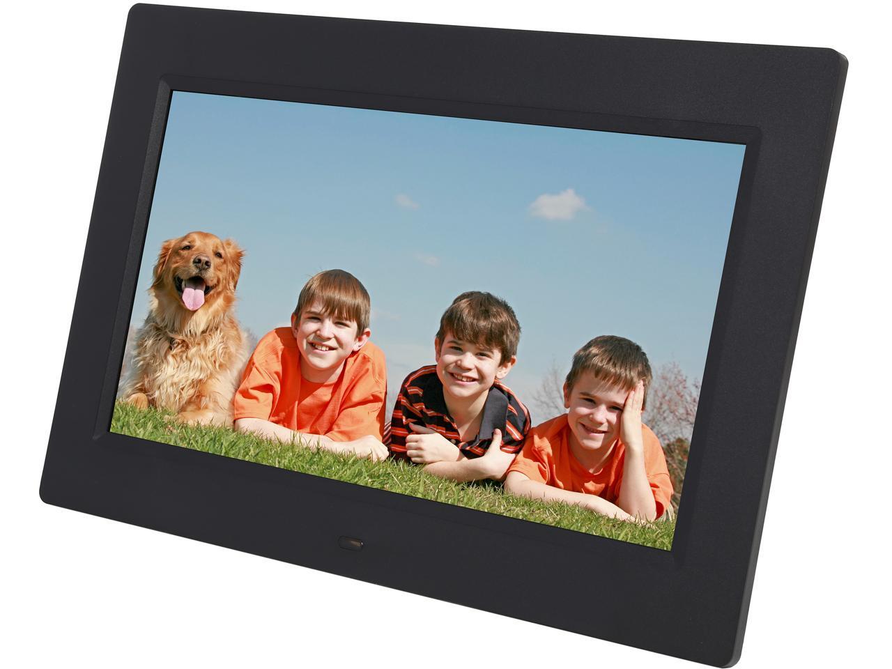 Aluratek ADMPF310F 10" 1024 x 600 Digital Photo Frame 812658012478 eBay