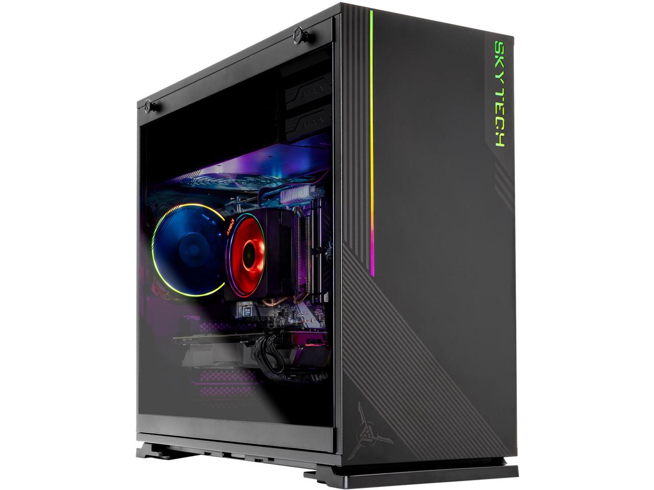 SkyTech - Gaming Desktop PC - AMD Ryzen 7 3700X (8-Core 3 ...