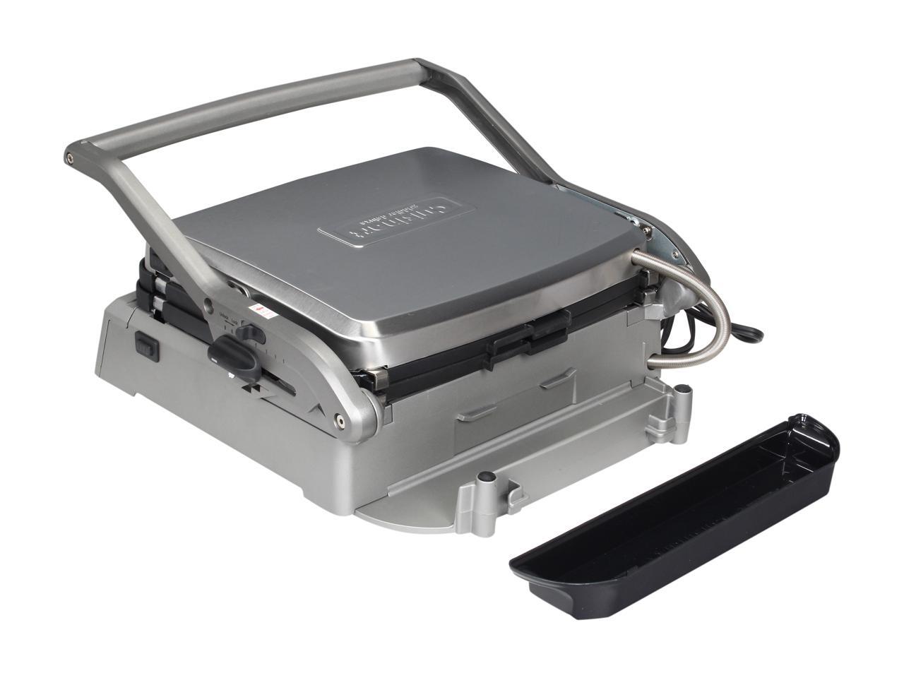 Cuisinart GR150 Stainless Steel Griddler Deluxe eBay