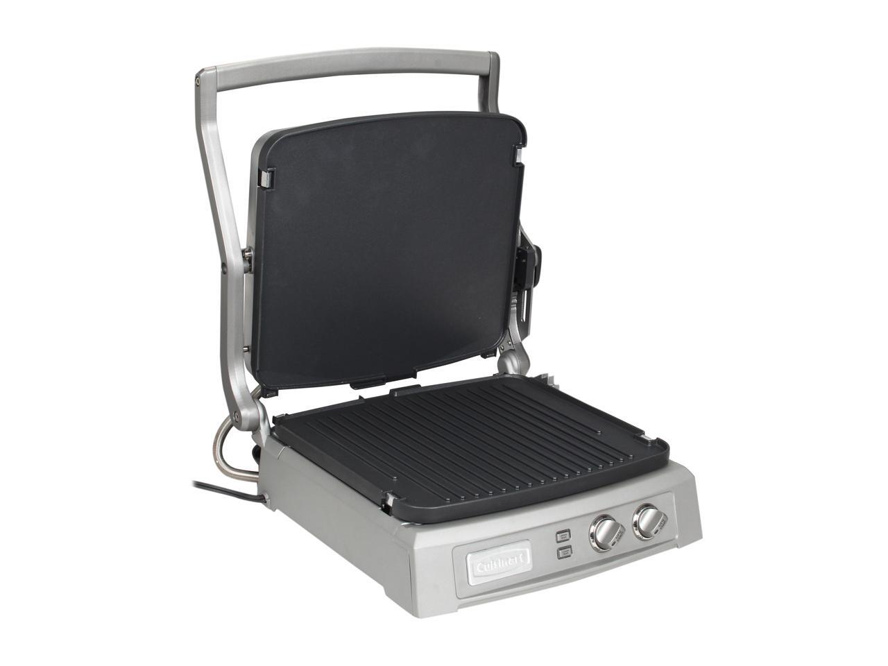 Cuisinart GR150 Stainless Steel Griddler Deluxe eBay