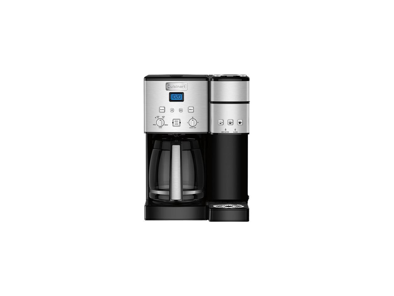 Cuisinart SS15 Black Coffee Center 12 Cups Coffeemaker and Single