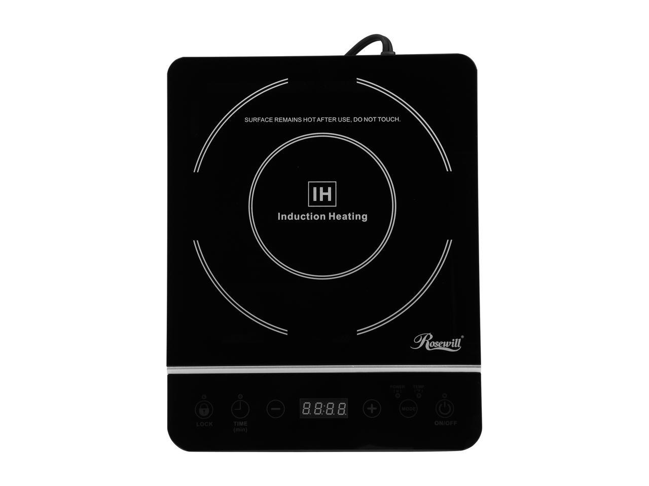 Rosewill Induction Cooker 1800Watt, Induction Cooktop, Electric Burner