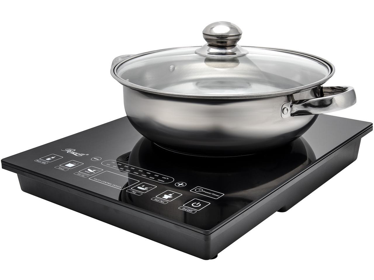 Rosewill Induction Cooker 1800Watt, 5 PreProgrammed Induction Cooktop