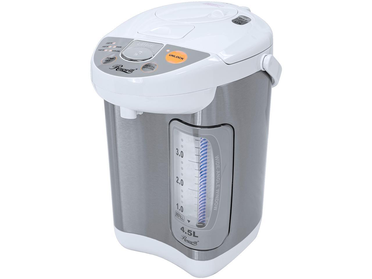 Rosewill 4.8 Quarts Electric Hot Water Boiler and Warmer with 3 Stage