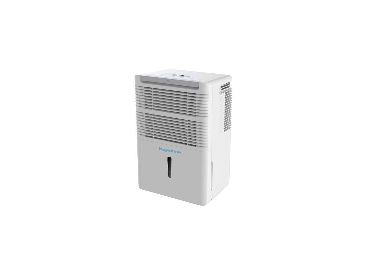 Keystone 30-Pint Dehumidifier with Electronic Controls, White KSTAD30B