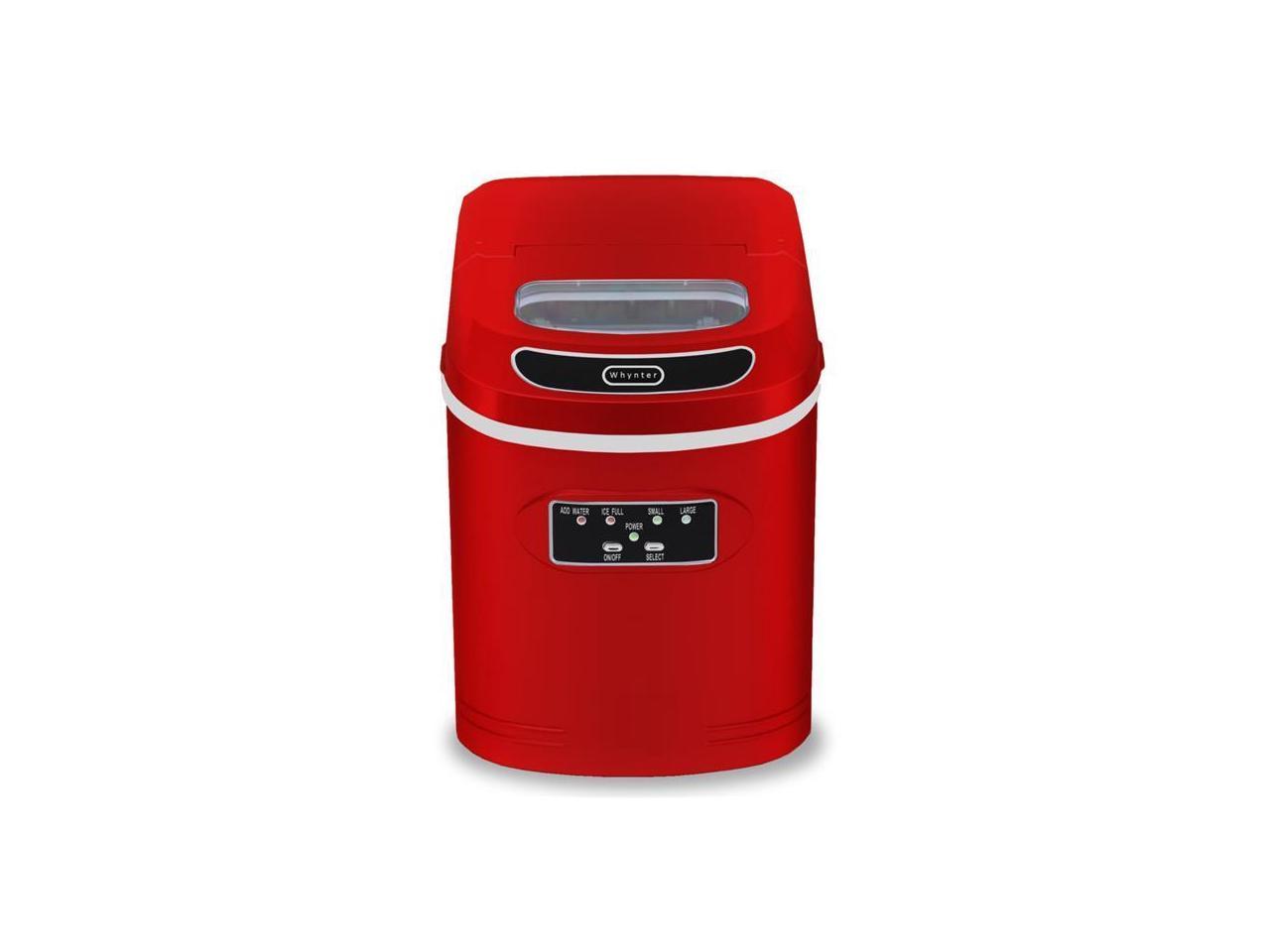 Whynter IMC-270MR 27 lbs Compact Portable Ice Maker - Red ...