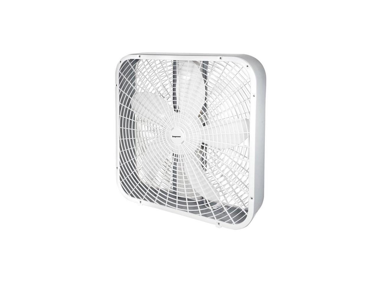 ホワイトフレア　BOX Impress IM-720 BX 20-Inch 3-Speed Box Fan White 636555997207