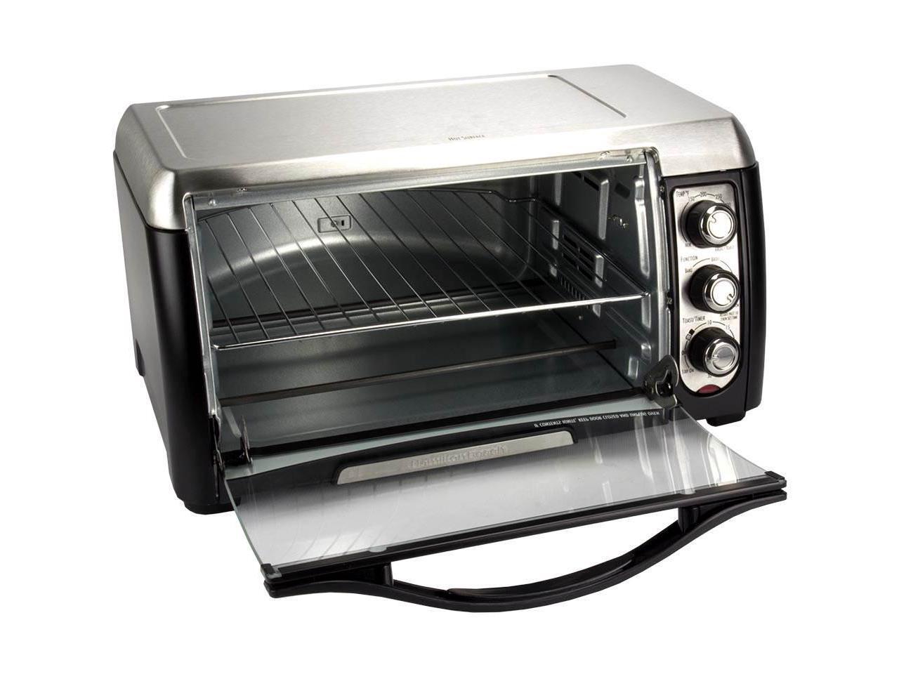 Hamilton Beach 31331 Convection Toaster/Pizza Oven, Black/Stainless