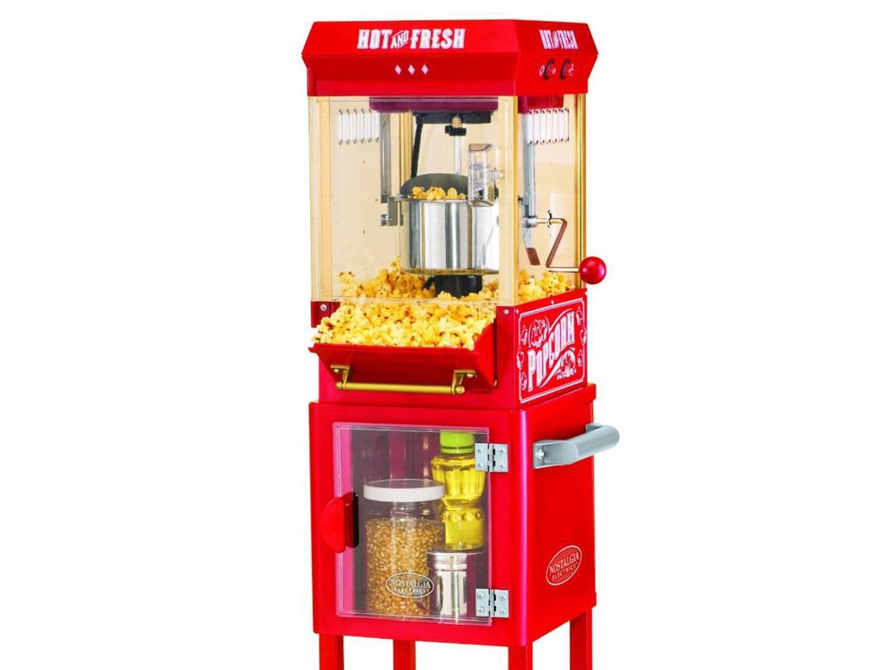 nostalgia popcorn cart