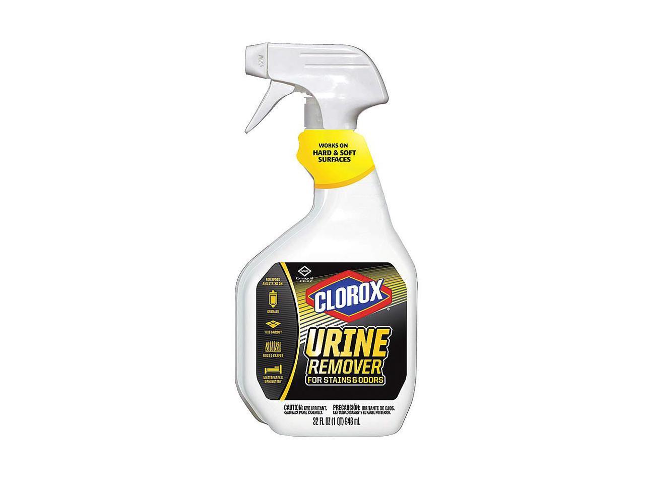 Clorox Urine Remover, Spray - 32 fly os (1 quart) – Clear, 1 Each ...