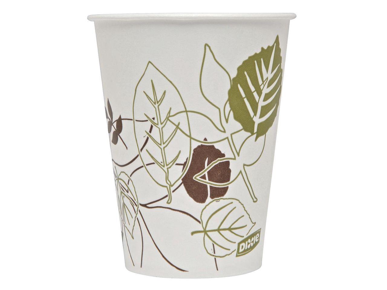 DIXIE 9PPATH Disposable Cold Cup 9 oz. White, Paper, Pk2400 78731940254 ...