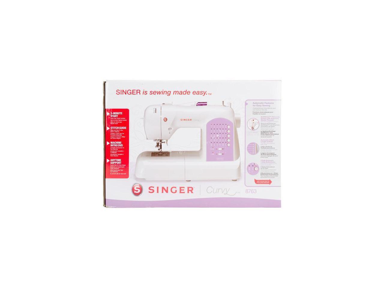 Singer Curvy 8763 30 Stitch Electric Sewing Machine eBay