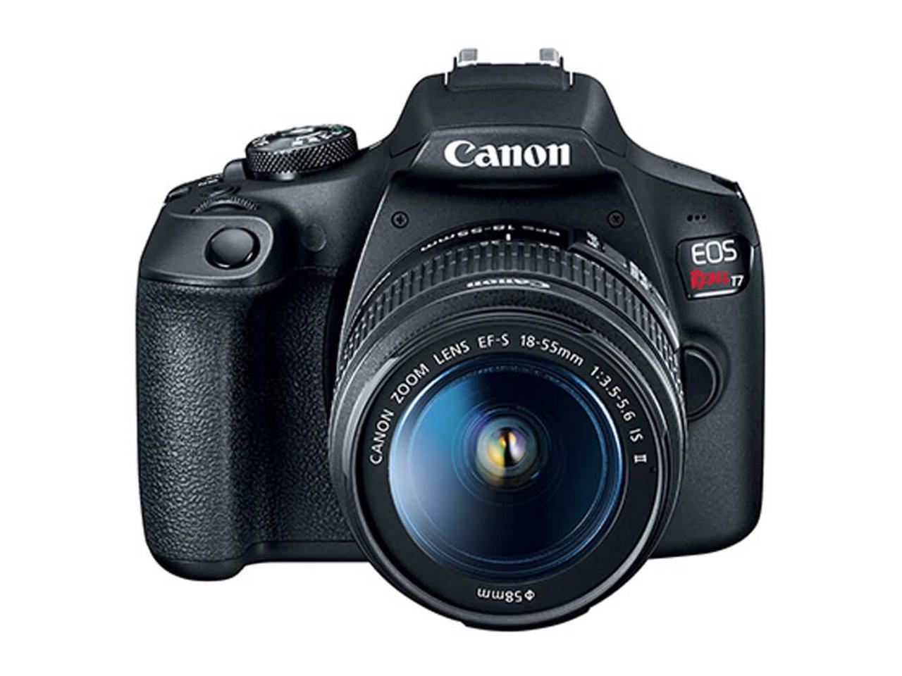 Canon EOS Rebel T7 DSLR Kamera mit EF18-55mm + EF 75-300mm Doppelzoom Kit - Bild 8 von 12
