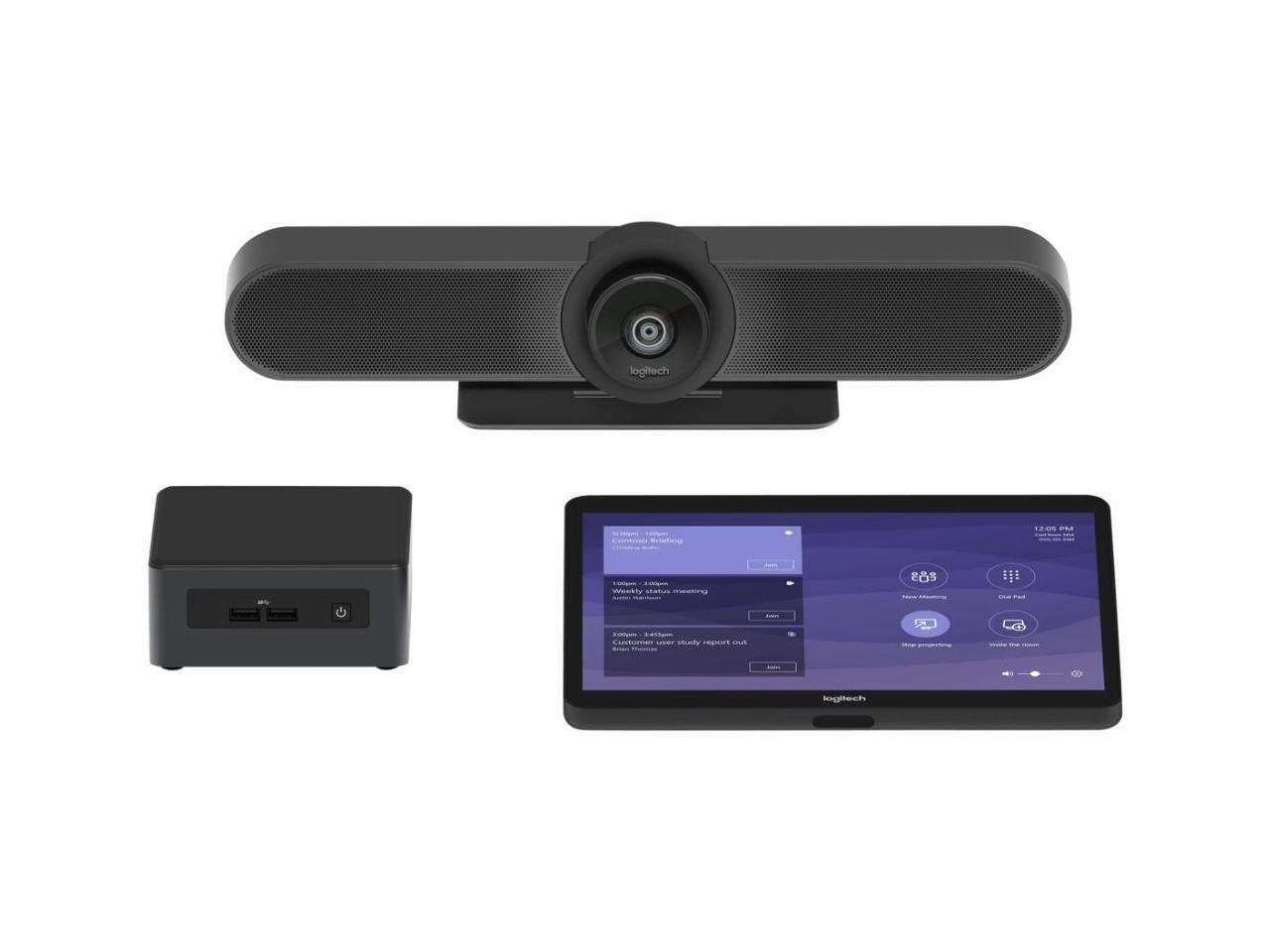 Logitech Tap Room for Microsoft Teams NUC i58259U 240GB Video