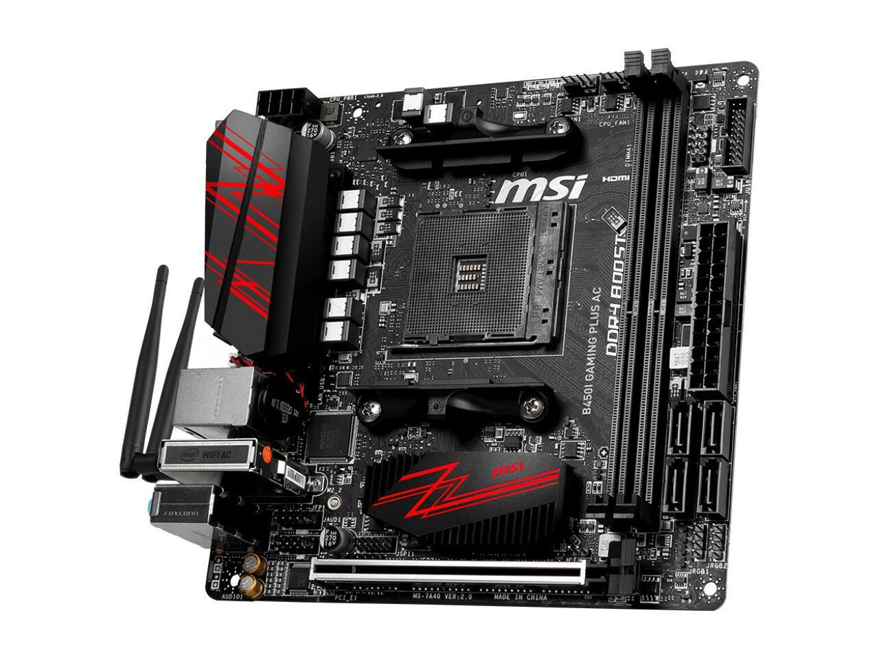 Msi gaming plus max b450 нет звука