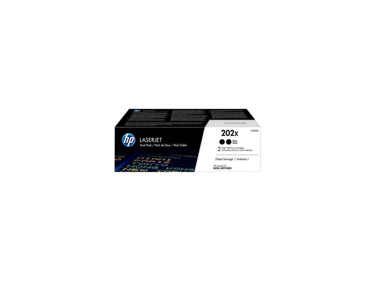 Тонер-картридж HP 202X CF500XD Черный