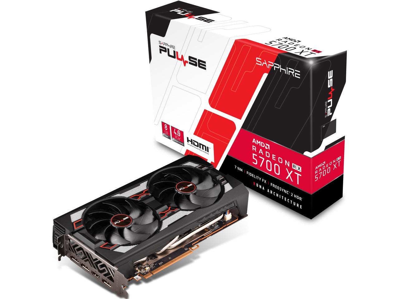 Sapphire 11293-01-20G PULSE AMD Radeon RX 5700 XT 8GB ...