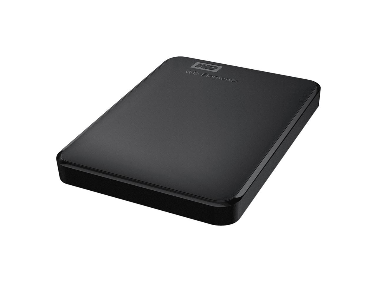 WD 5TB Elements Portable Storage USB 3.0 Model WDBU6Y0050BBK-WESN Black ...