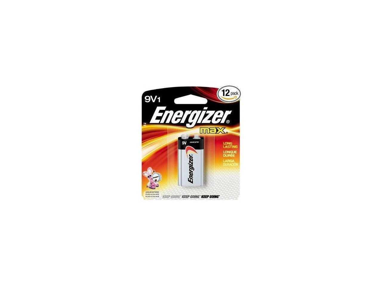 Energizer Max Plus Powerseal 522bp 595mah 9v Alkaline Battery 1 Pack